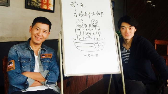 听戴军说相声 原来是“人在囧途”的故事