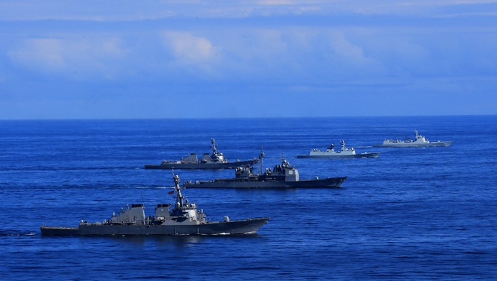 中美,海军,西太平洋