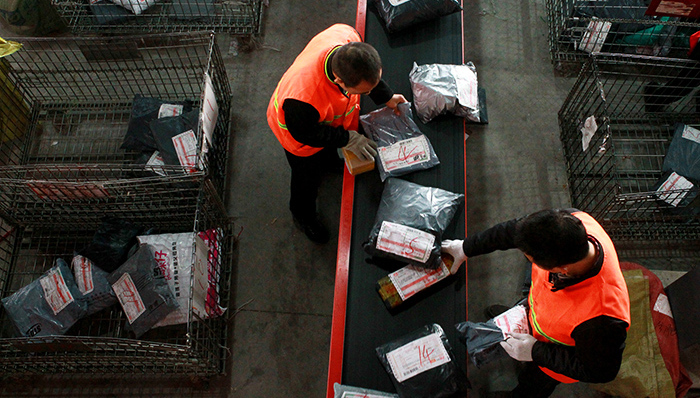 快递应对双十一