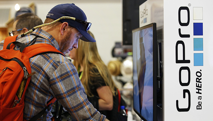 GoPro股价跌破发行价