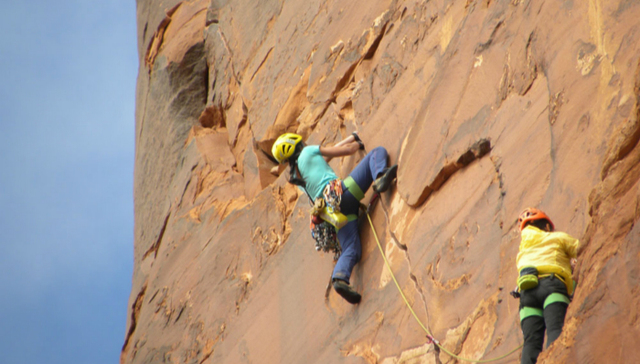 攀岩,荒漠高塔,易思婷,刘赟卿