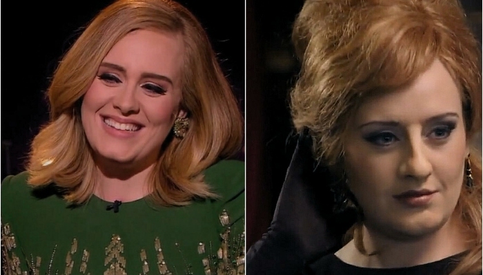 阿黛尔模仿阿黛尔参加唱歌比赛 没人比你更会玩了！