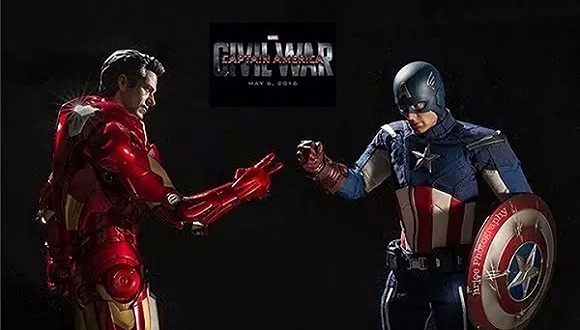 《美国队长3：内战》一触即发，美国队长和钢铁侠开撕！