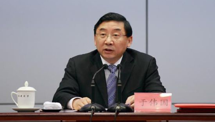 于伟国,福建,省长,代理