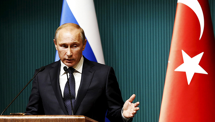 普京签署制裁土耳其总统令