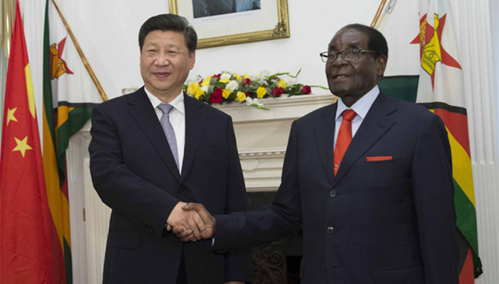 习近平,津巴布韦,穆加贝,全天候朋友