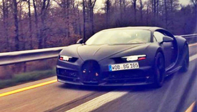 土豪注意了 布加迪威航继任者“Chiron”即将亮相