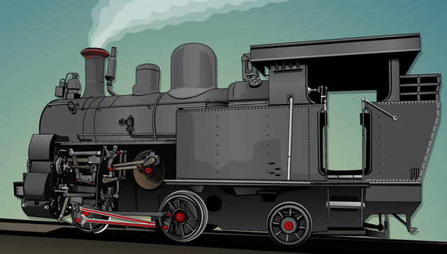 蒸汽机车,发明,历史