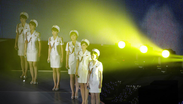 金正恩,朝鲜,牡丹峰乐团