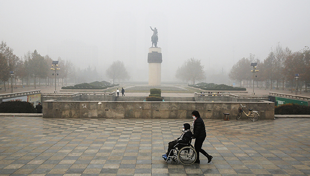 雾霾,大气污染,保定,京津冀,空气,低碳