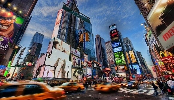 纽约,城市,繁华,名人