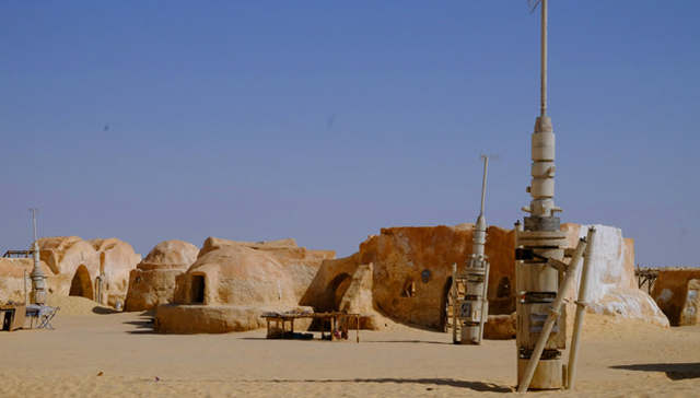 《星球大战》的场景现在还保存在突尼斯沙漠