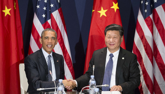 习近平,奥巴马,电话,巴黎气候大会