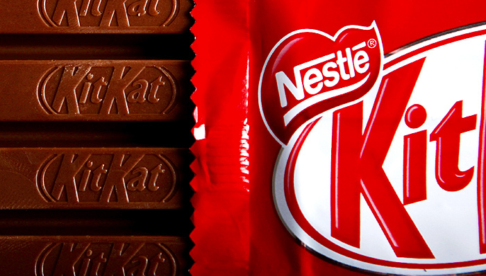 雀巢奇巧巧克力三入中国市场