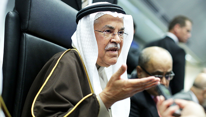 纳伊米坚持不减产对抗美国页岩油气,沙特石油不减产