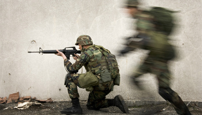 军队,,士兵,,训练,,战争,,俯卧撑,