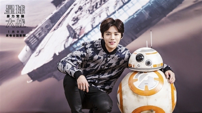 《星战7》1月9日登陆中国 鹿晗代言引发巨大争议