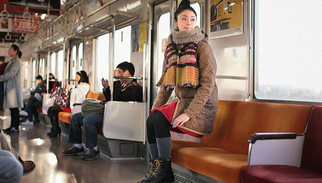 东京,少女,摄影,艺术