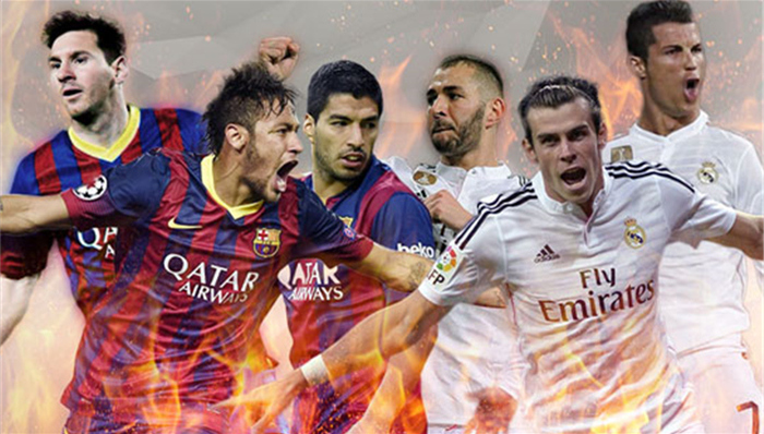 巴萨,皇马,马竞,MSN,BBC