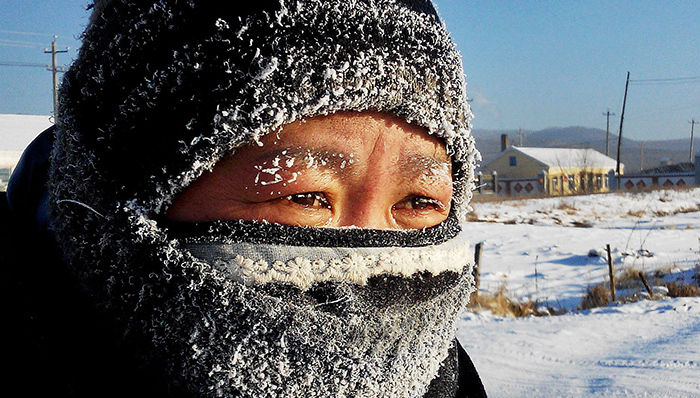 超级,寒潮,最冷,气温,下降