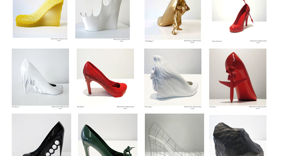 Sebastian,Errazuriz,前女友,高跟鞋,波浪柜子,设计,艺术家,智利