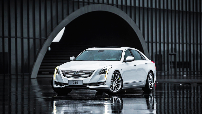 凯迪拉克旗舰轿车CT6在深圳湾体育中心正式上市