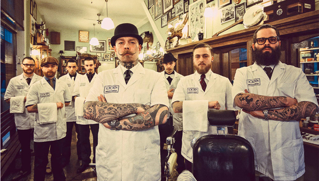 荷兰,鹿特丹,Schorem,理发店,复古,油头,摇滚,只招待男士