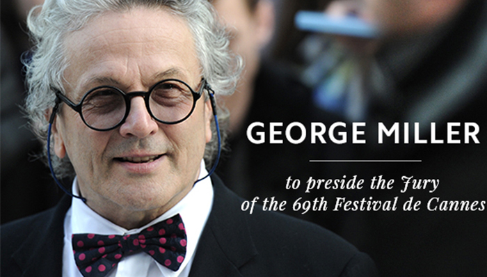 《疯狂的麦克斯4》导演乔治·米勒当选2016戛纳电影节评审团主席