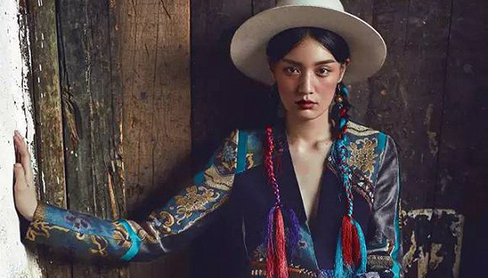 时尚,摄影,西藏