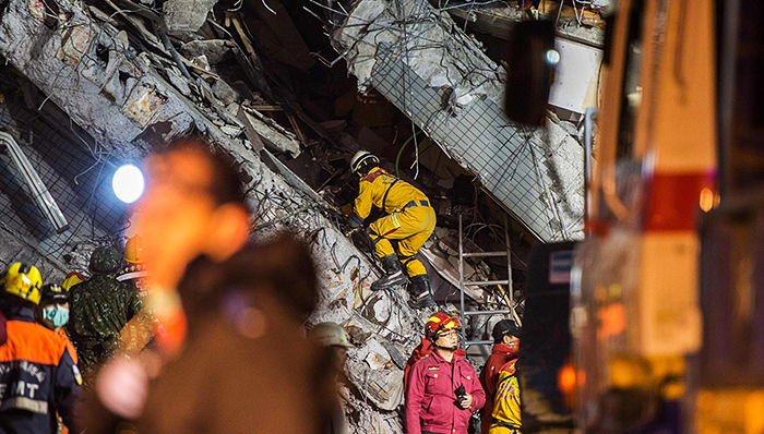 台湾地震遇难人数上升至41人