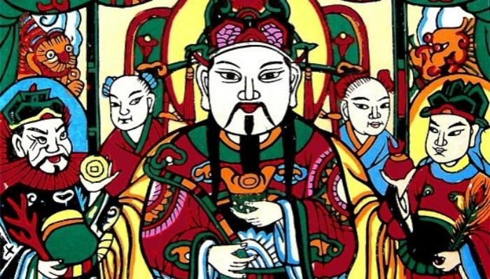 春节,民俗,迎财神