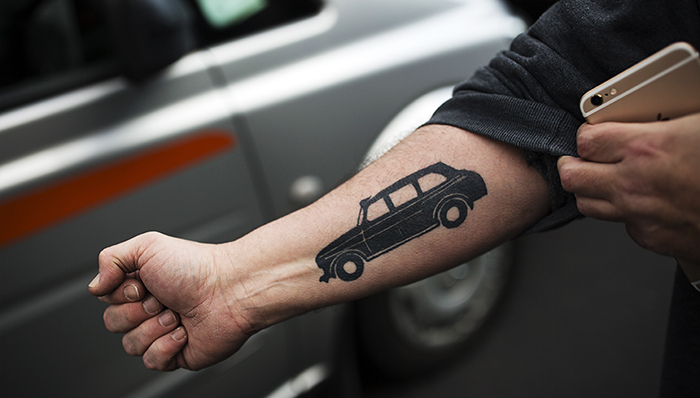 伦敦司机抗议Uber