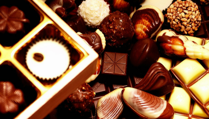 情人节,巧克力,马卡龙,美食