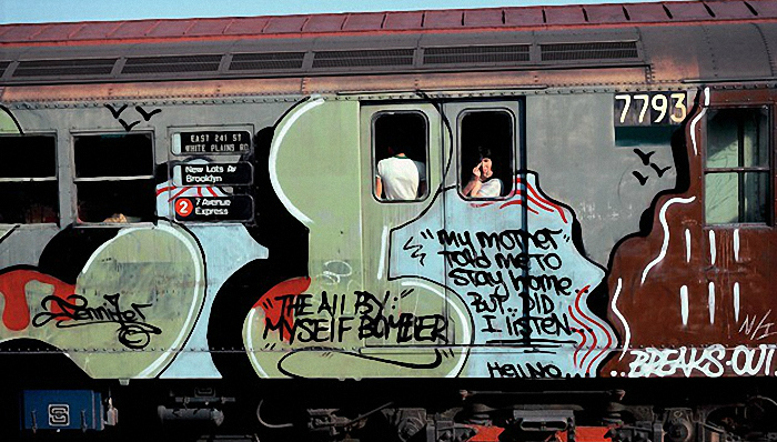 涂鸦,艺术,历史,地铁