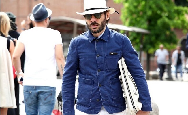 穿衣搭配,工装衬衫,男士