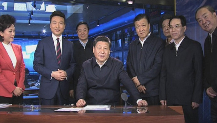 习近平,人民日报,新华社,央视,调研