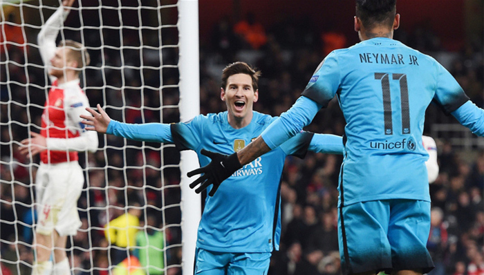 巴萨,阿森纳,尤文图斯,拜仁慕尼黑