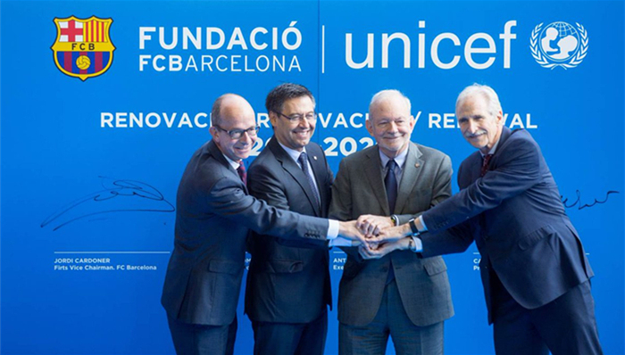 巴萨,联合国儿童基金会,卡塔尔航空