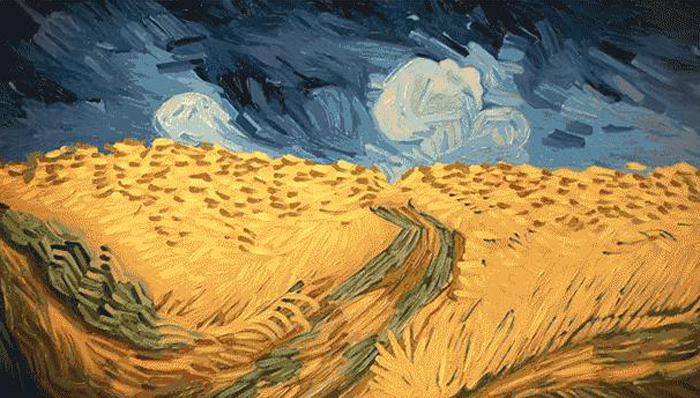 梵高,动画电影,油画