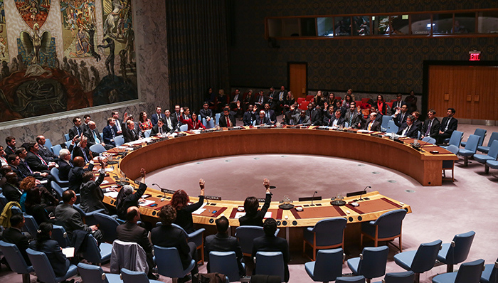 安理会通过决议制裁朝鲜