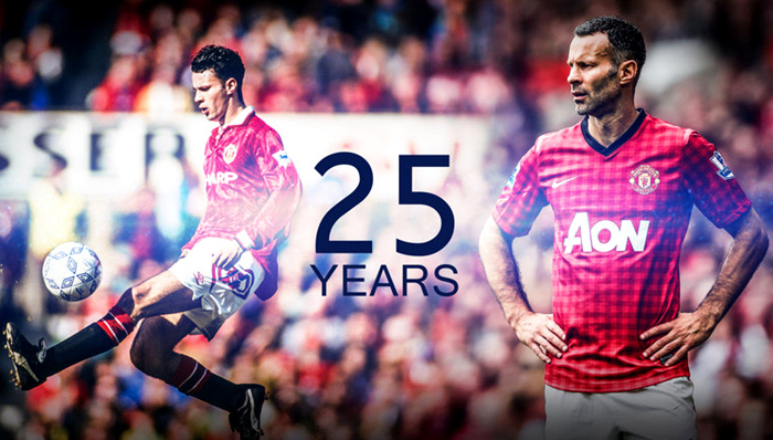 红魔首秀25周年 “王老吉”吉格斯的职业生涯就是传奇