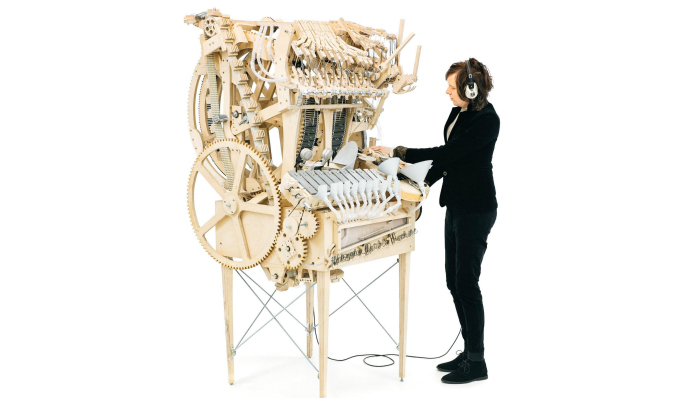 2000颗钢珠,乐器,瑞典音乐,Wintergatan,Martin,Molin