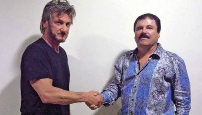 西恩·潘和毒枭古兹曼的会面也许并不是为了讨论拍电影