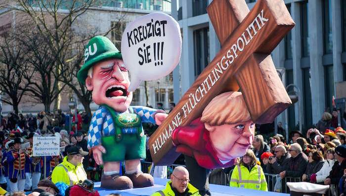 欧洲政治,默克尔,难民问题