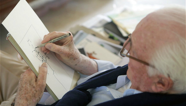 当镜头对准89岁的纪梵希 他会和我们说些什么