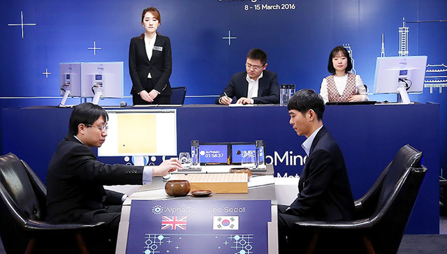 李世石第五局落败AlphaGo