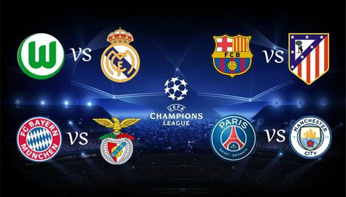 欧冠抽签,巴萨,皇马,拜仁