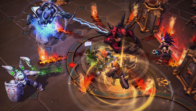 《风暴英雄》这次引入了一张完全不同以往的地图