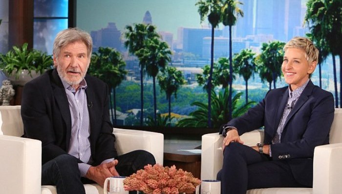 哈里森•福特登上艾伦秀 谈论是否出演第五部《夺宝奇兵》