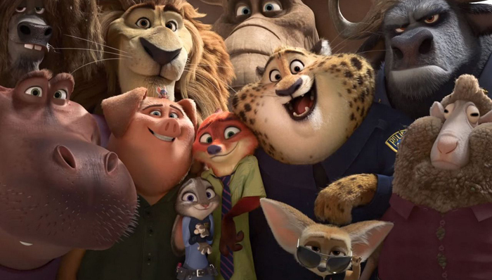 疯狂动物城,电影票房,二次元